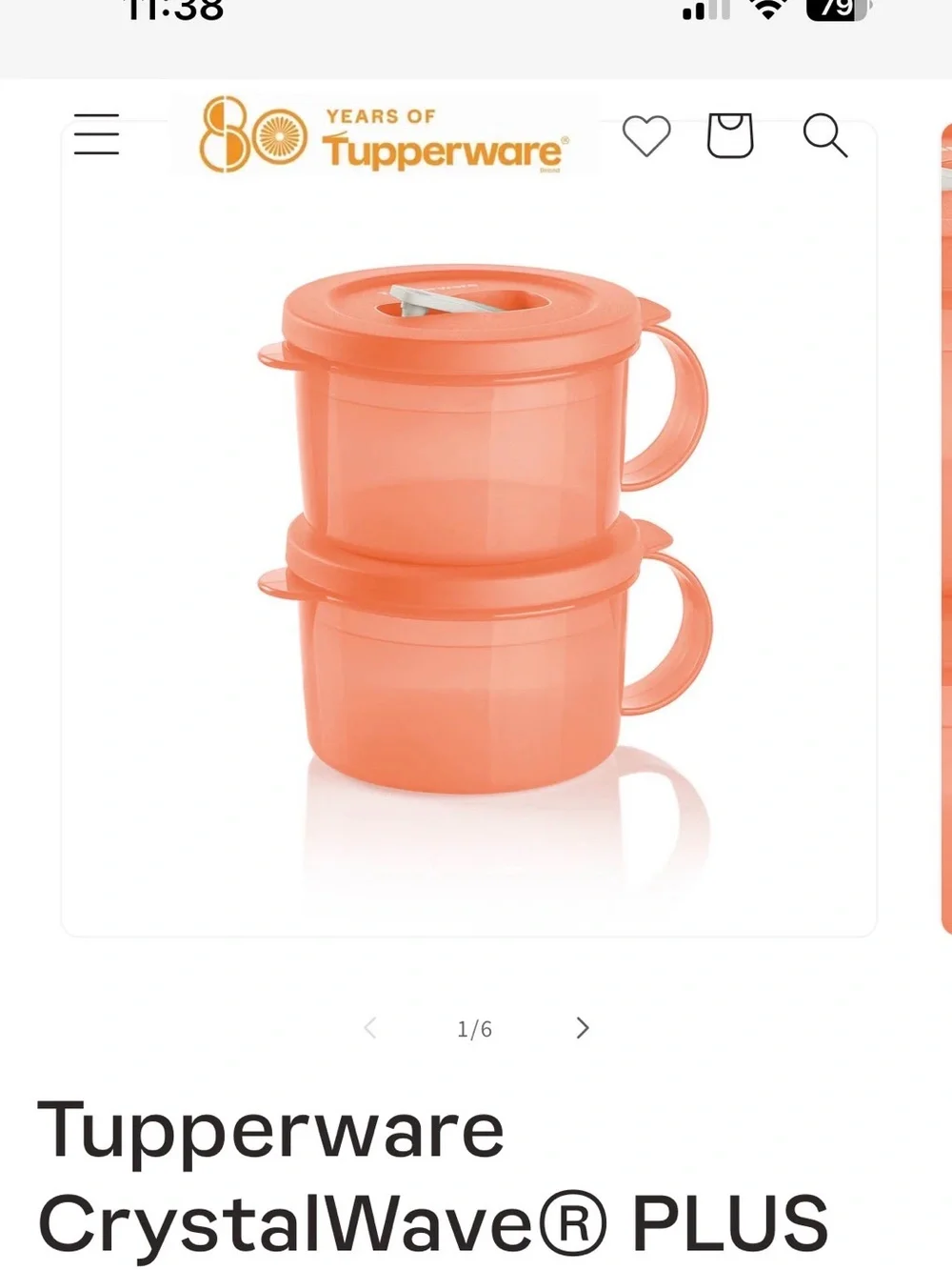 Tupperware Stackable Soup Mugs